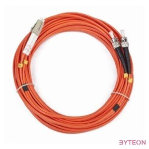 Gembird CFO-LCST-OM2-1M száloptikás kábel LC ST Narancssárga