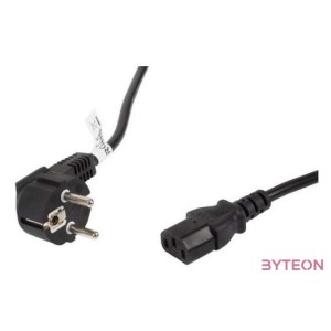 Lanberg CA-C13C-11CC-0050-BK tápkábel Fekete 5 M C13 csatlakozó CEE7,7