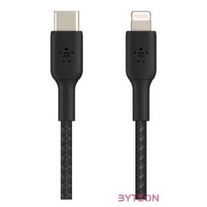 Belkin CAA004BT2MBK Lightning kábel 2 M Fekete