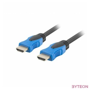 Lanberg CA-HDMI-20CU-0045-BK HDMI kábel 4,5 M HDMI A-típus (Standard) Fekete, Kék
