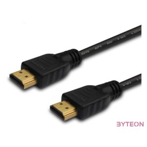 Savio CL-01 HDMI kábel 1,5 M HDMI A-típus (Standard) Fekete