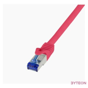 LogiLink C6A094S hálózati kábel Vörös 10 M Cat6a S,FTP (S-STP)