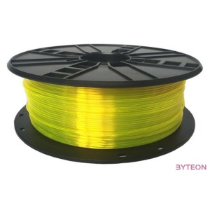 Gembird 3DP-PETG1.75-01-Y 3D nyomtató alapanyag Polietilén-tereftalát-glikol (PETG) Sárga