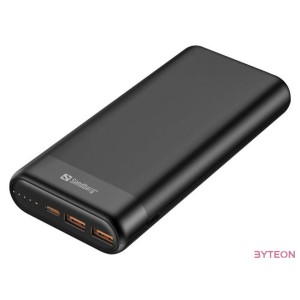 Sandberg 420-62 külső akkumulátor Lítium-ion (Li-ion) 20000 mAh Fekete