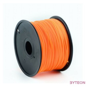 Gembird 3DP-PLA1.75-01-O 3D nyomtató alapanyag Polilaktánsav (PLA) Narancssárga 1 kg