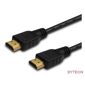 Savio CL-01 HDMI kábel 1,5 M HDMI A-típus (Standard) Fekete