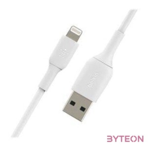 Belkin CAA001BT3MWH Lightning kábel 3 M Fehér