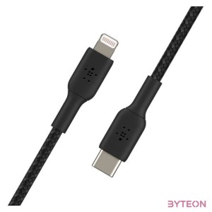 Belkin CAA004BT2MBK Lightning kábel 2 M Fekete