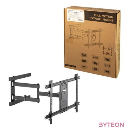 LogiLink BP0113 TV tartókeret 177,8 cm (70) Fekete
