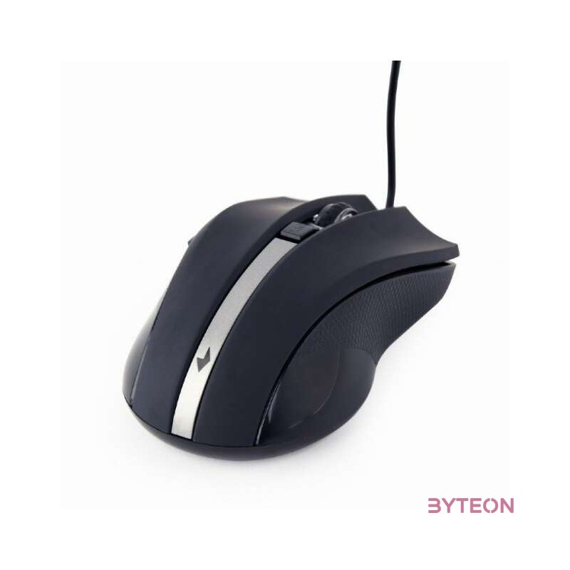 Gembird MUS-GU-02 egér Kétkezes USB A típus Lézer 2400 DPI