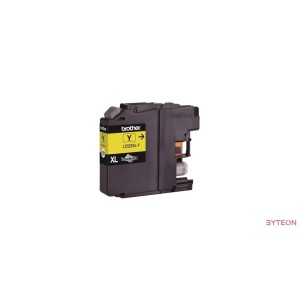 Brother LC525XLY - Sárga, nagy kapacitású