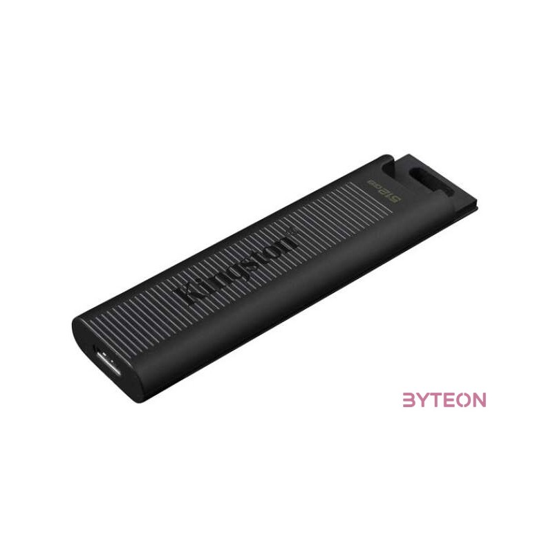 Kingston Technology DataTraveler Max USB flash meghajtó 512 GB USB C-típus Fekete