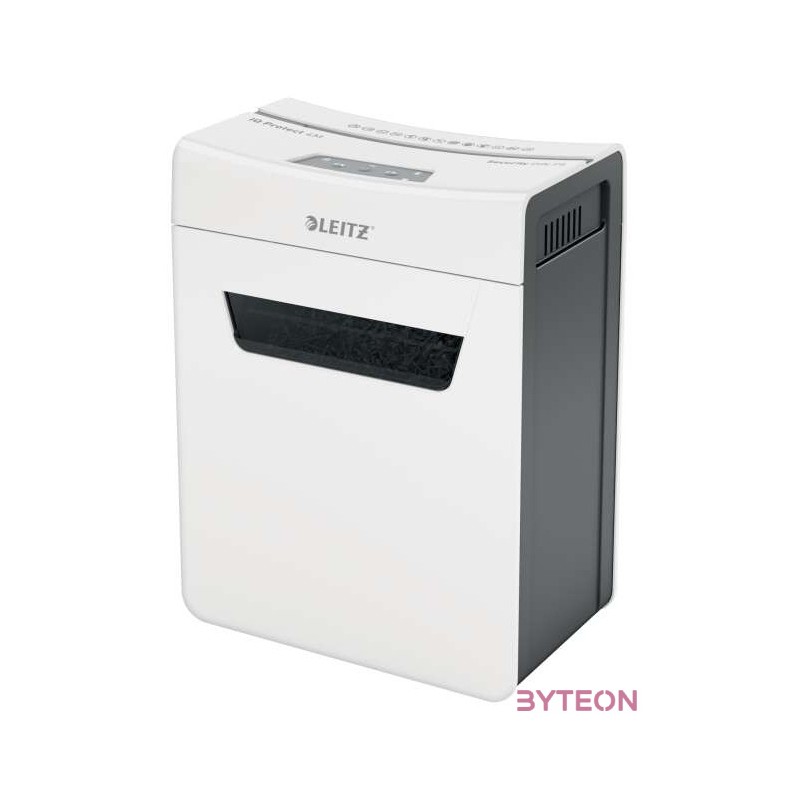 Leitz 80940000 iratmegsemmisítő Mikrovágású aprítás Szürke, Fehér