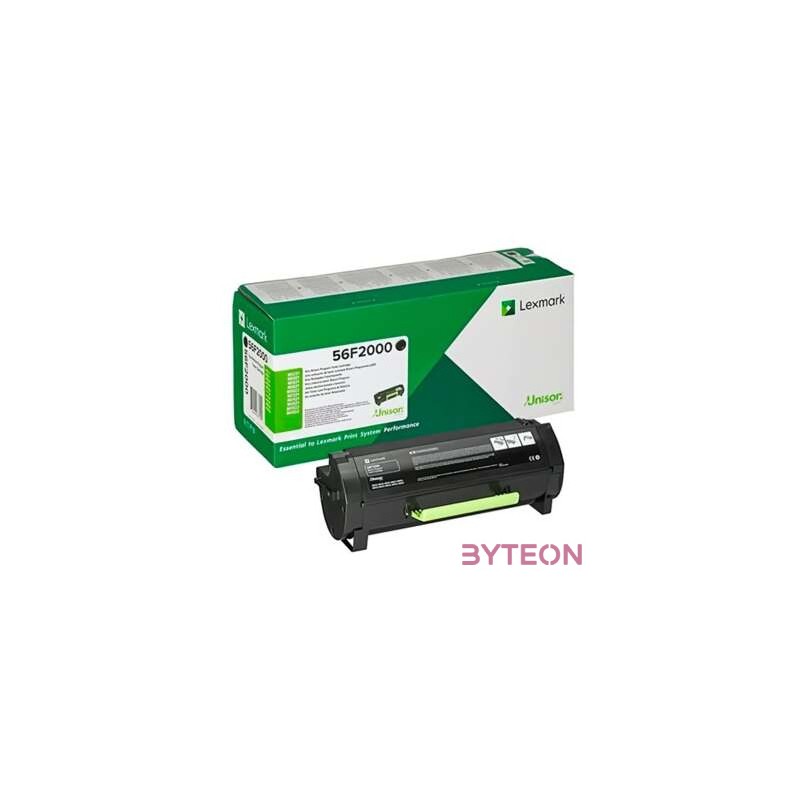 Lexmark 56F2000 festékkazetta Fekete 1 dB