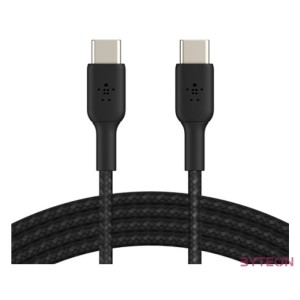 Belkin CAB004BT1MBK USB kábel 1 M USB C Fekete