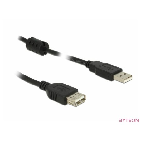 DeLOCK 83401 USB kábel 0,5 M USB 2.0 USB A Fekete