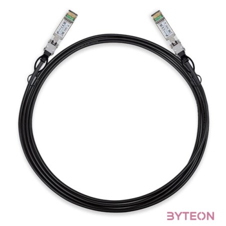 TP-LINK TL-SM5220-3M száloptikás kábel SFP DAC Fekete