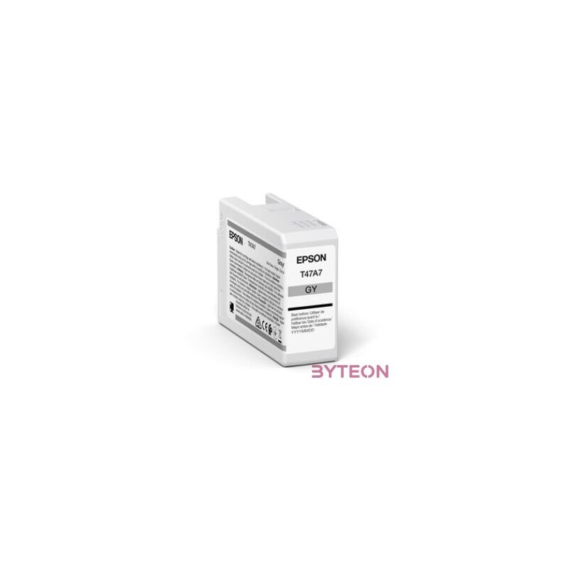 Epson T47A7 tintapatron 1 dB Eredeti Szürke