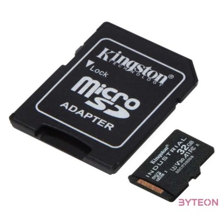 Kingston Technology Industrial memóriakártya 64 GB MicroSDXC UHS-I Class 10