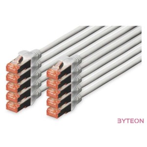 Digitus Professional hálózati kábel Szürke 1 M Cat6 S,FTP (S-STP)