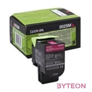 Lexmark 80C2SME festékkazetta Eredeti Magenta 1 dB