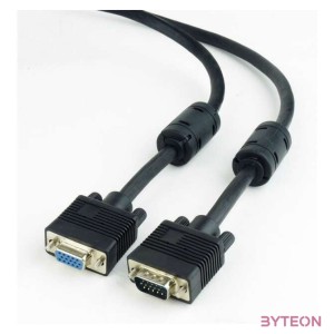 Gembird VGA M,F 1.8m VGA kábel 1,8 M VGA (D-Sub) Fekete