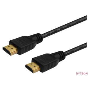 Savio CL-05 HDMI kábel 2 M HDMI A-típus (Standard) Fekete