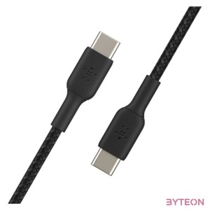 Belkin CAB004BT1MBK USB kábel 1 M USB C Fekete