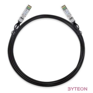 TP-LINK TL-SM5220-3M száloptikás kábel SFP DAC Fekete