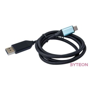 i-tec C31CBLDP60HZ video átalakító kábel 1,5 M USB C-típus DisplayPort Fekete