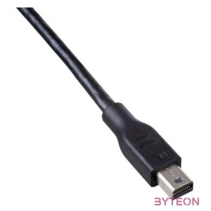 Akyga AK-AV-15 DisplayPort kábel 1,8 M Mini DisplayPort Fekete