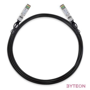 TP-LINK TL-SM5220-3M száloptikás kábel SFP DAC Fekete