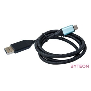 i-tec C31CBLDP60HZ video átalakító kábel 1,5 M USB C-típus DisplayPort Fekete