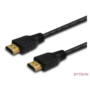 Savio CL-05 HDMI kábel 2 M HDMI A-típus (Standard) Fekete