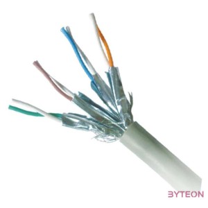 Gembird PP6A-LSZHCU-BK-1.5M hálózati kábel Fekete 1,5 M Cat6a