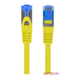 Lanberg PCF6A-10CC-0050-Y hálózati kábel Sárga 0,5 M Cat6a S,FTP (S-STP)