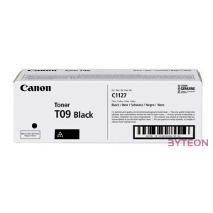 Canon TONER T09 BK festékkazetta 1 dB Eredeti Fekete