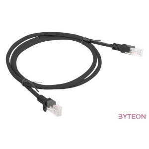 Lanberg PCU5-10CC-0100-BK hálózati kábel Fekete 1 M Cat5e U,UTP (UTP)