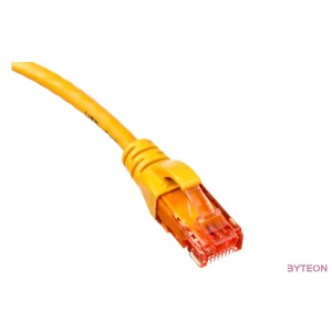 Digitus CAT6 U,UTP 2m hálózati kábel Sárga U,UTP (UTP)