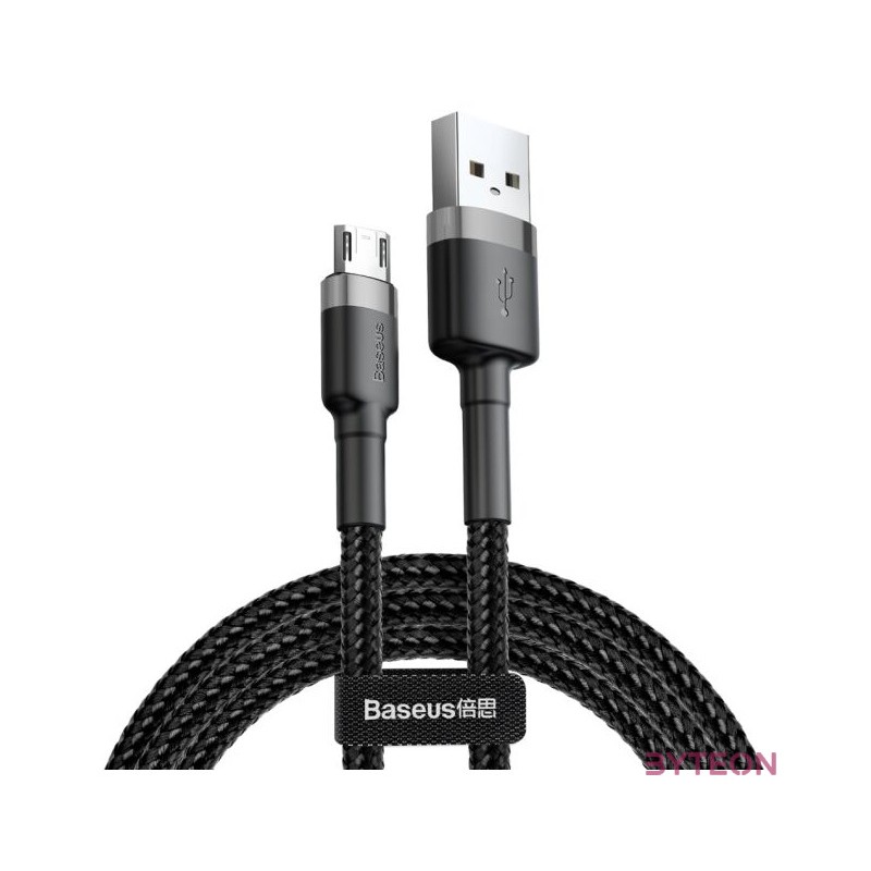 Baseus CAMKLF-BG1 USB kábel 1 M USB 2.0 USB-Micro fekete