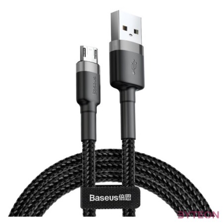 Baseus CAMKLF-BG1 USB kábel 1 M USB 2.0 USB-Micro fekete