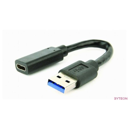 Gembird A-USB3-AMCF-01 USB kábel 0,1 M USB 3.2 Gen 1 (3.1 Gen 1) USB A USB C Fekete