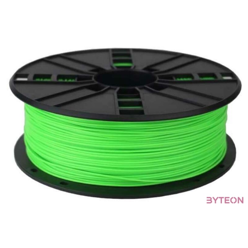 Gembird 3DP-ABS1.75-01-FG 3D nyomtató alapanyag ABS Fluoreszcens zöld 1 kg