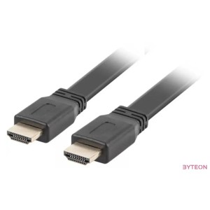 Lanberg CA-HDMI-21CU-0018-BK HDMI kábel 1,8 M HDMI A-típus (Standard) Fekete