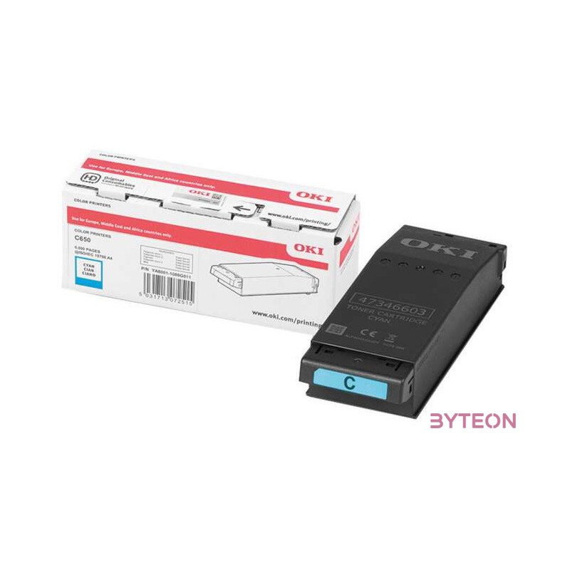 OKI 09006127 festékkazetta 1 dB Eredeti Cián