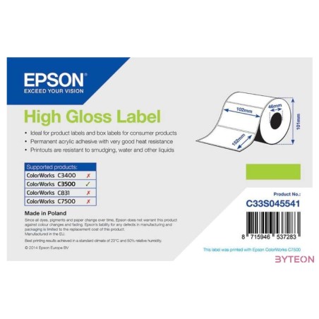 Epson High Gloss Label
