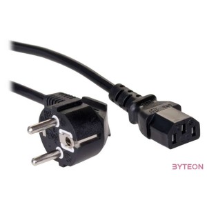 Akyga AK-PC-05 Fekete 5 M CEE7,7 IEC C13