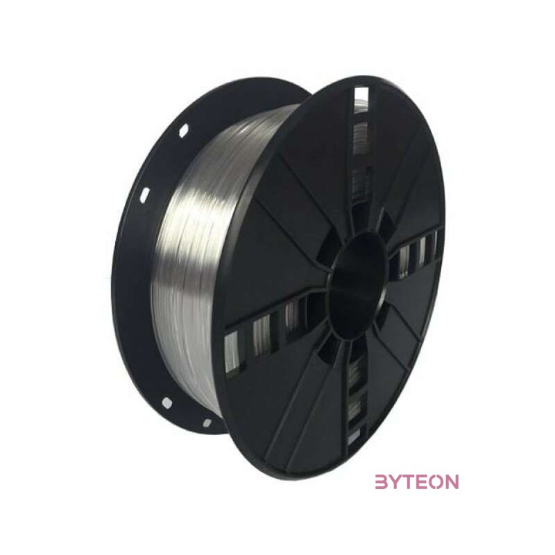 Gembird 3DP-PETG1.75-01-NAT 3D nyomtató alapanyag Polietilén-tereftalát-glikol (PETG) Átlátszó 1 kg