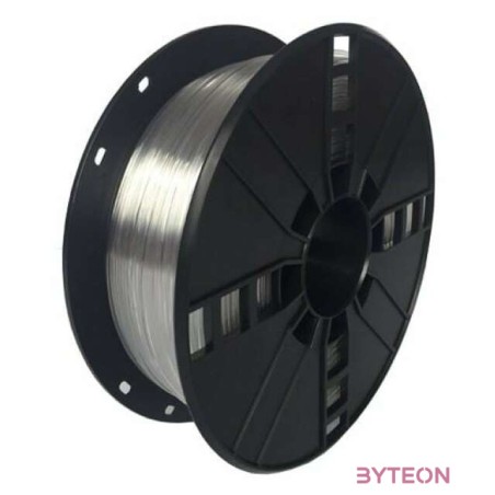 Gembird 3DP-PETG1.75-01-NAT 3D nyomtató alapanyag Polietilén-tereftalát-glikol (PETG) Átlátszó 1 kg