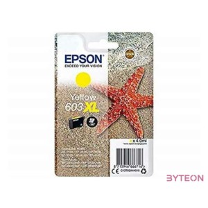 Epson C13T03A44010 tintapatron 1 dB Eredeti Nagy (XL) kapacitású Sárga